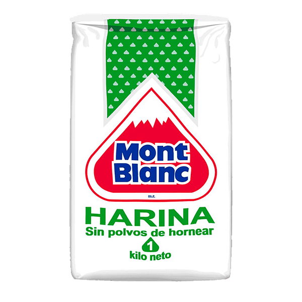 [1634] Harina Sin Polvo Mont Blanc 1 Kg