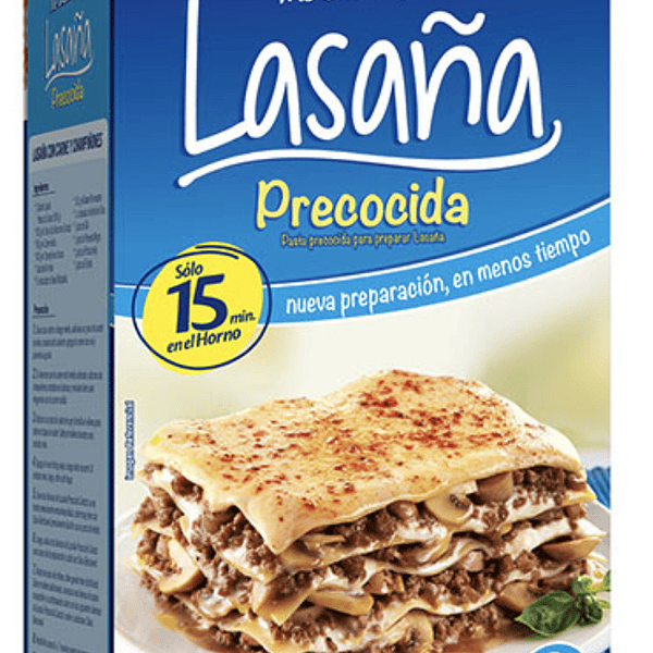 Lasaña Precocida Carozzi 330 G