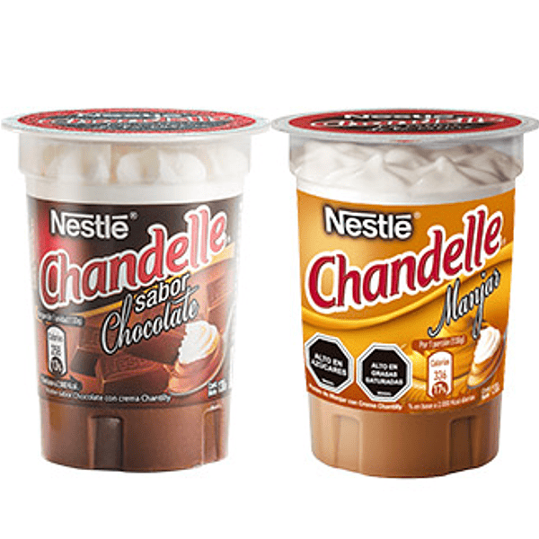 Chandelle Nestlé 130 Gr (Chocolate)