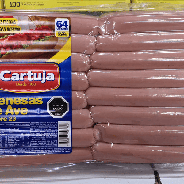 [1126] Viena Cartuja 72U. 2,9 Kg