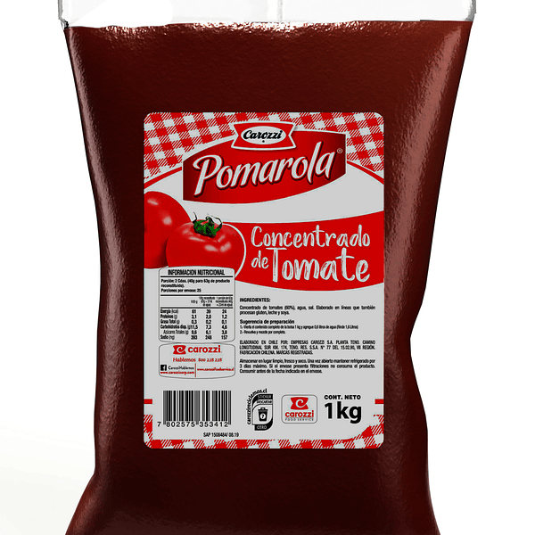 [1227] Concentrado Tomate Kg Pomarola 