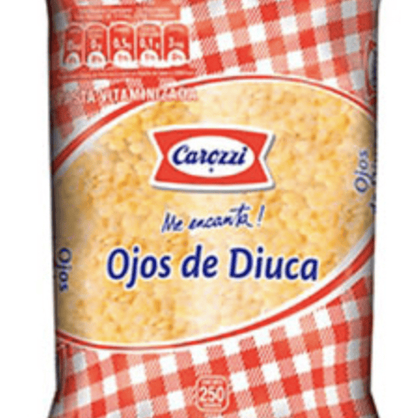 [1781] Fideos Ojos Diuca Carozzi 250 Gr