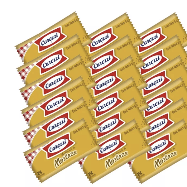 [1809] Mostaza Carozzi Sachet 500 X 8G