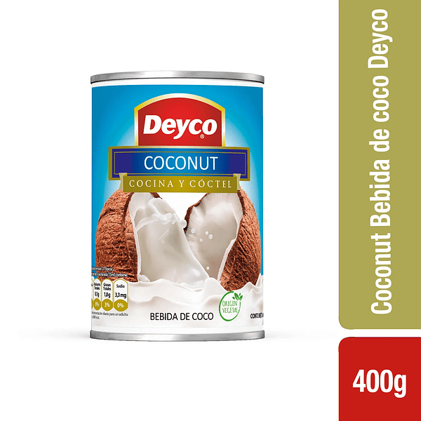Bebida De Coco Deyco 400 Ml