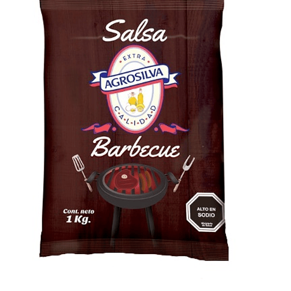 [831] Salsa Bbq Agrosilva 1 Kg