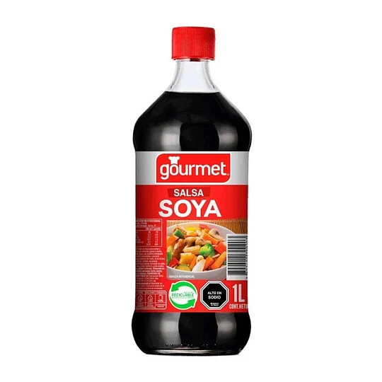 Salsa De Soya Gourmet 1 Lt