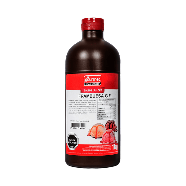Salsa Frambuesa Gourmet 1 Kg