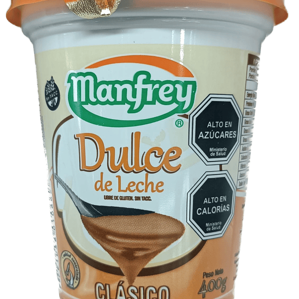 Dulce De Leche Manfrey 400 Gr