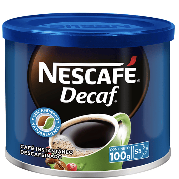 Nescafé Decaf 100 Gr Tarro 