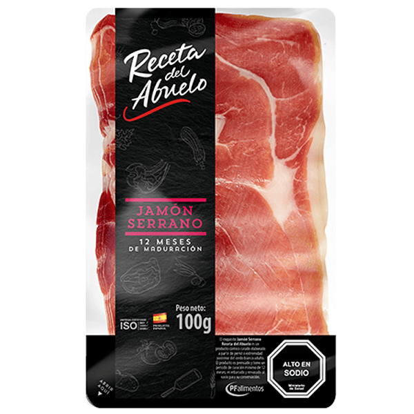 [205] Jamón Serrano Receta Del Abuelo 100 Gr