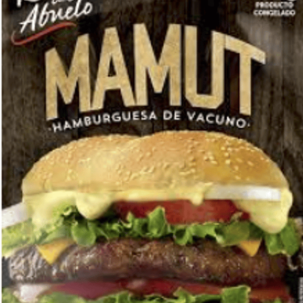 [929] Hamburguesa Mamut Receta Del Abuelo 185 Gr