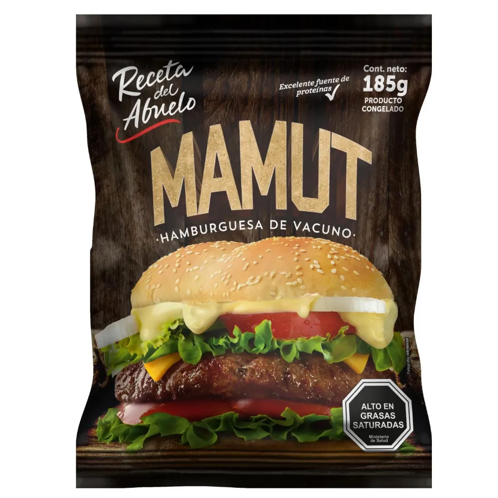 [929] Hamburguesa Mamut Receta Del Abuelo 185 Gr