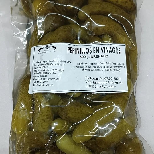 Pepinillo Dill Maifre 500 G