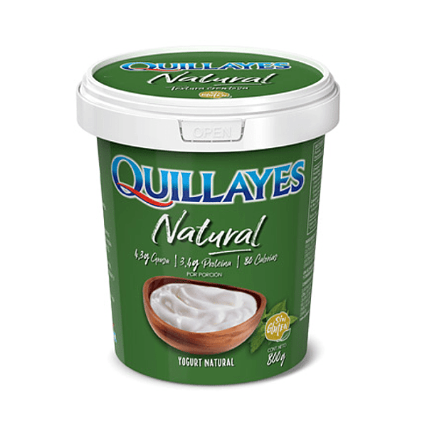 [768] Yogur Natural Quillayes 800 G