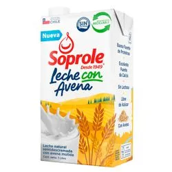 Leche Con Avena Soprole 1 Lt