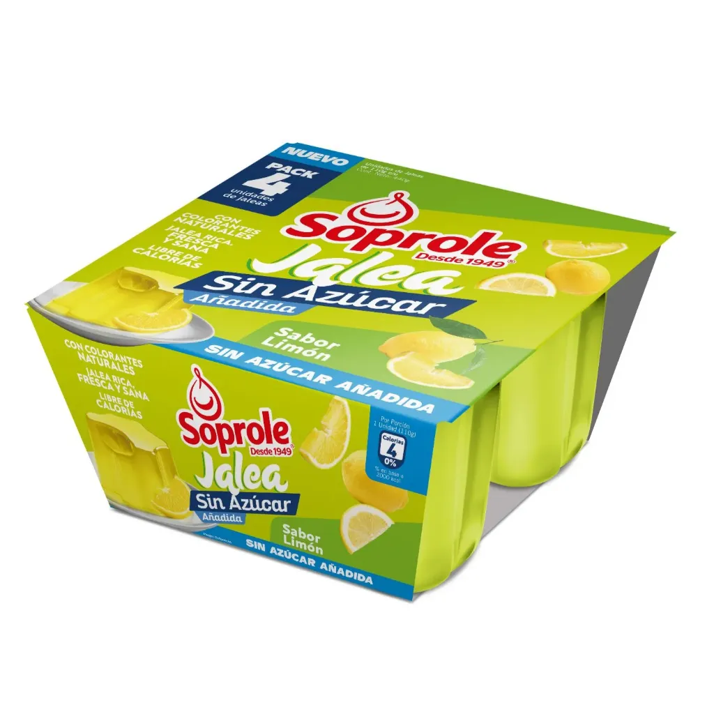 Pack Jalea 4X110 G S/A Soprole