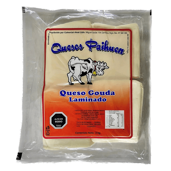 [462] Queso Gauda Paihuen Laminado