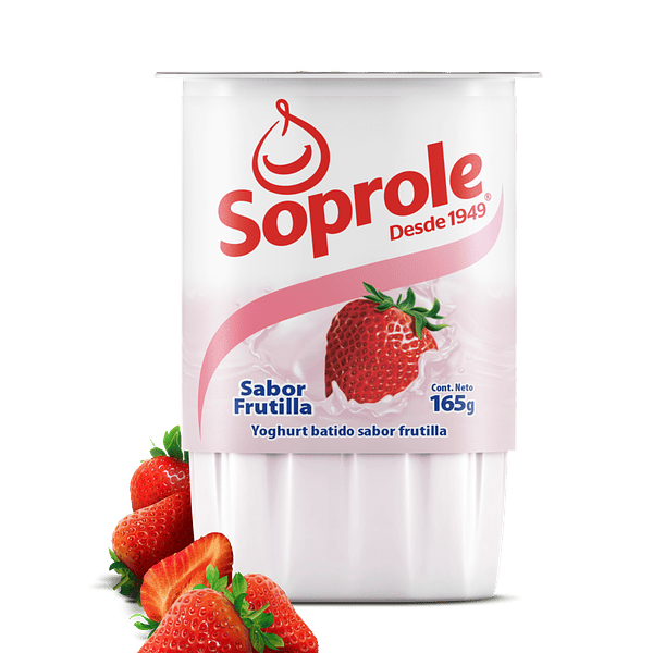 Yogur Batido Soprole 165 Gr (Damasco)