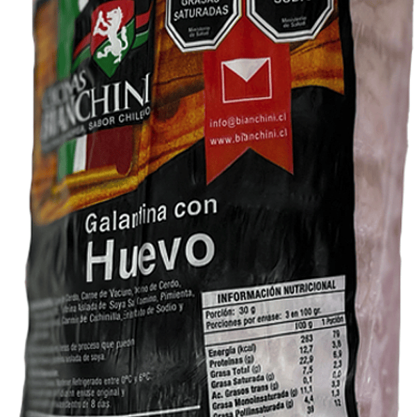 Galantina Con Huevo Bianchini