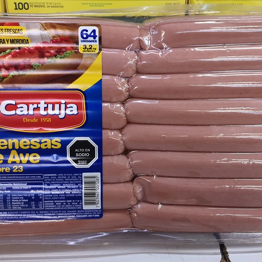 Vienesas Cartuja 64 U 3,2 Kg